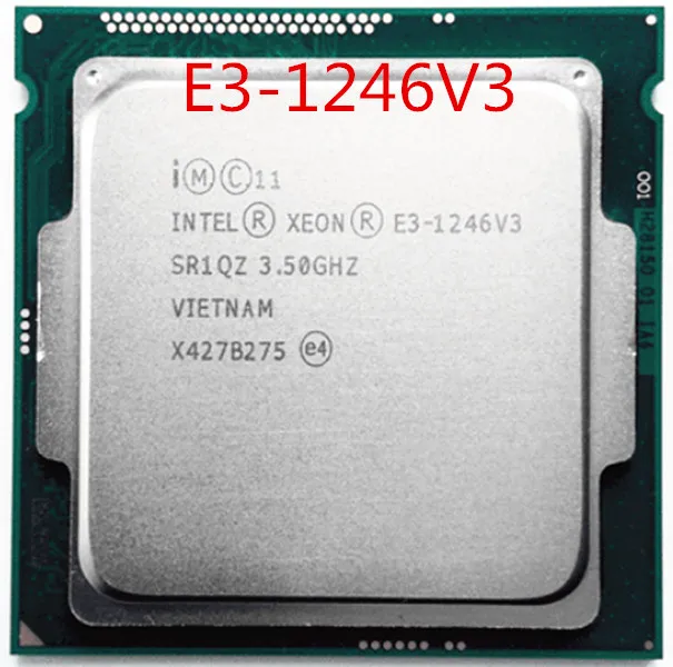Оригинальный процессор Intel Xeon 3 50 ГГц 8 м LGA1150 четырехъядерный для настольного ПК с