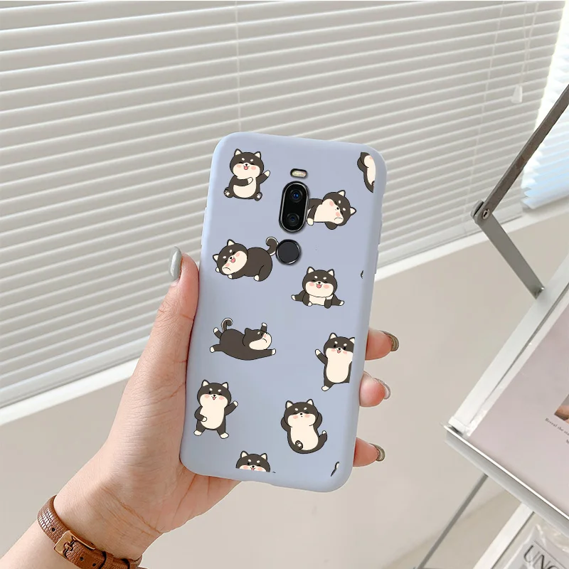 Cute Animal Pattern Phone Cover For Meizu X8 Case Cartoon Soft Silicone Painted Shell Shockproof Protection Bags 