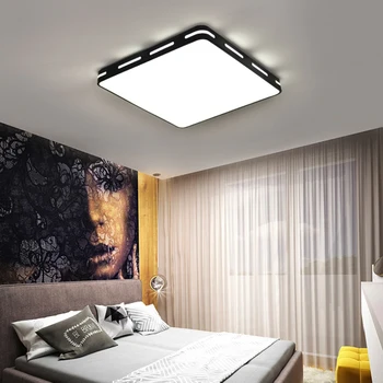 

Elegant Modern Simple LED Ceiling Lights Round or Square Type Home Decorate Ceiling Lamp with Remote Control Bedroom Lightings