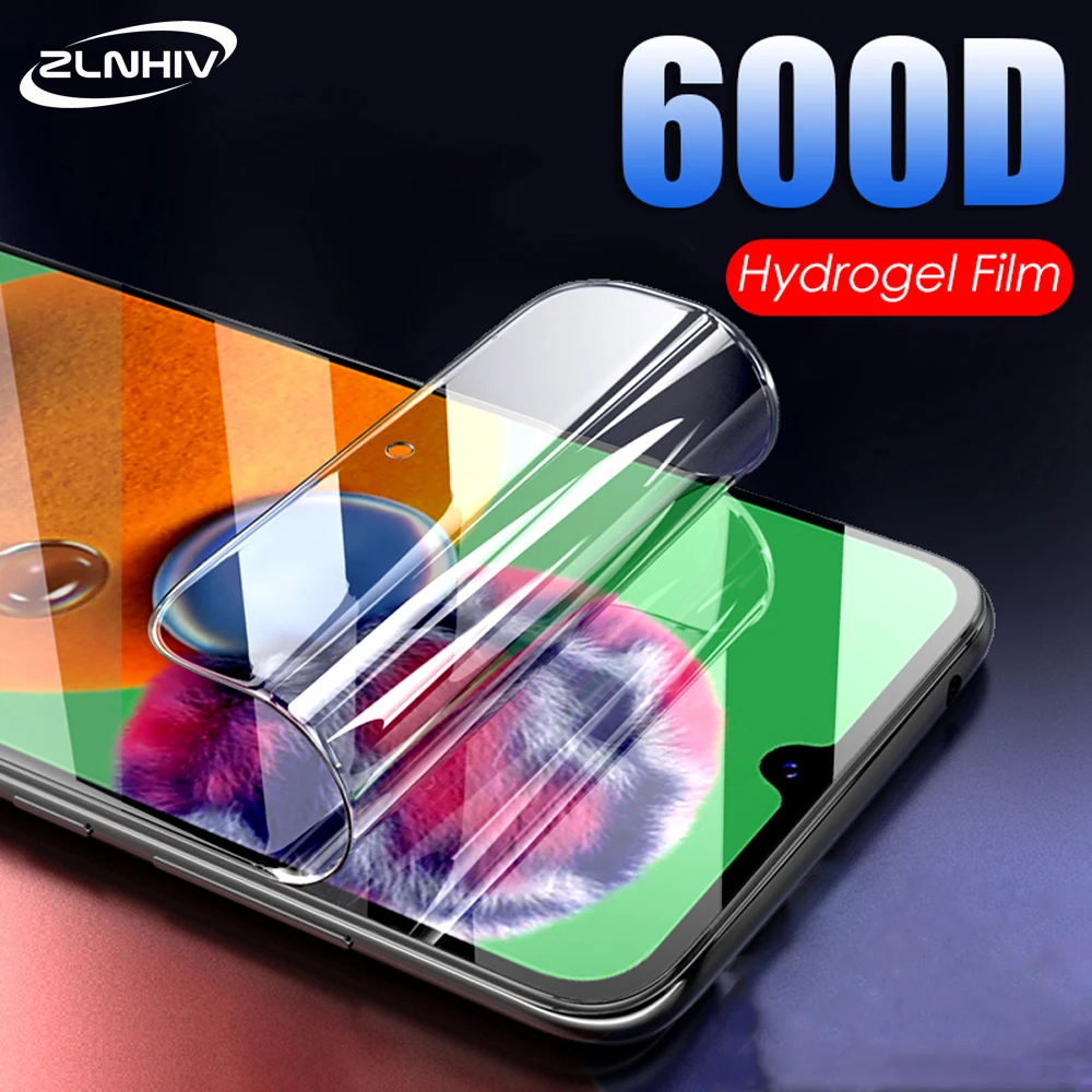 ZLNHIV для samsung galaxy A10 A20 A30 A40 A50 A70 полное покрытие A20E A60 A80 A90 Гидрогелевая пленка