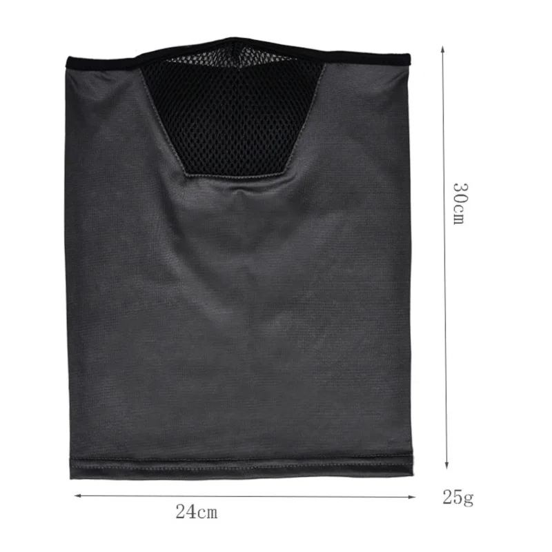 Multi Purpose Warmer Neck Tube Mask Anti-UV Windproof Plain Color Neck Warmer Bandana