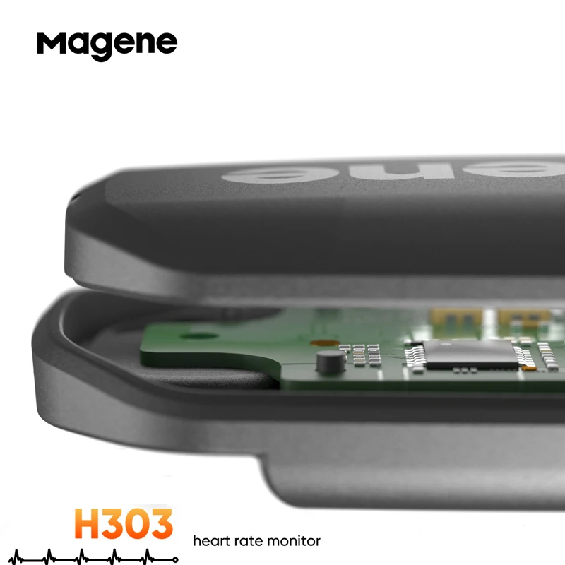 Magene H303 Heart Rate Monitor Mover Sensor Dual ANT Bluetooth