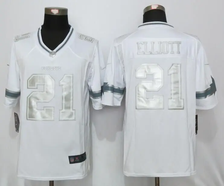 Stitiched, Dallas s Ezekiel Elliott Elite для мужчин Джерси - Цвет: COLOR AS PHOTO SHOWN