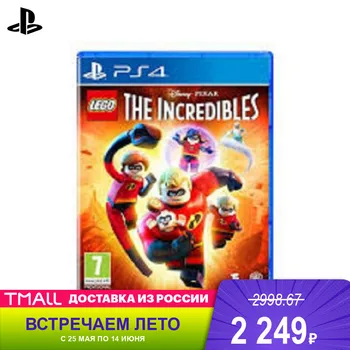 

Games Deals playstation 1CSC20003574 Video sony ps4 CD 4 LEGO The Incredibles Russian subtitles