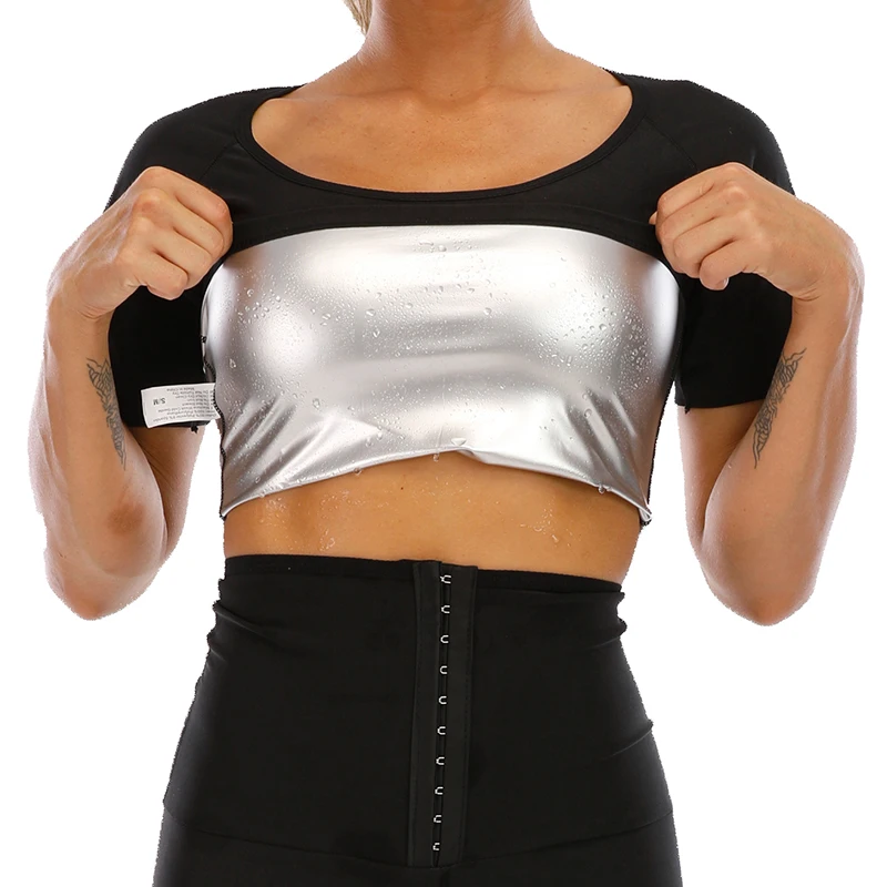 Sauna Shaper Shirt Thermo Sweat Tank Top Slimming Women Shapewear Waist Trainer Corset Gym Fiess Hot Workout Shirts_voghion.com