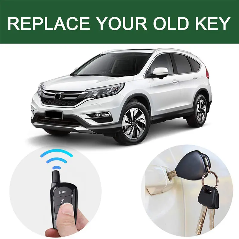 

car alarm central locking system universal Automatic Trunk Opening PKE keyless entry system car security auto car accessories