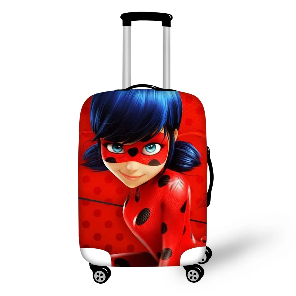 

HaoYun Protective Suitcase Cover Lady-bugs Prints Pattern Elastic Dust-proof Luggage Cover Waterproof Luggage Travel Accessories