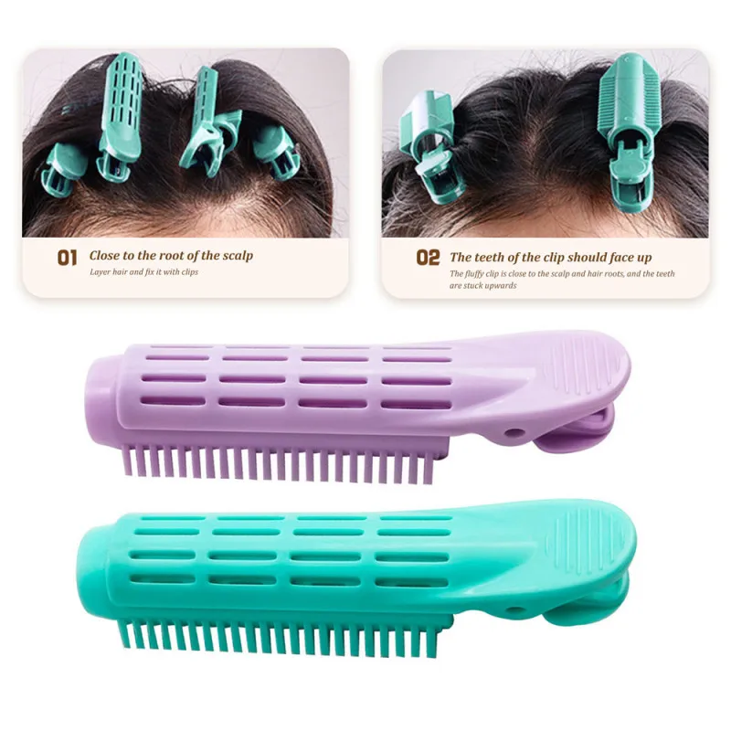 Rollers Hair-Clip Twist-Styling Fluffy No-Heat Plastic Magic Diy-Tool Natural 1pc/3pc