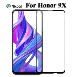 Premium Tempered Glass Screen Protector - Honor 9X (Black)