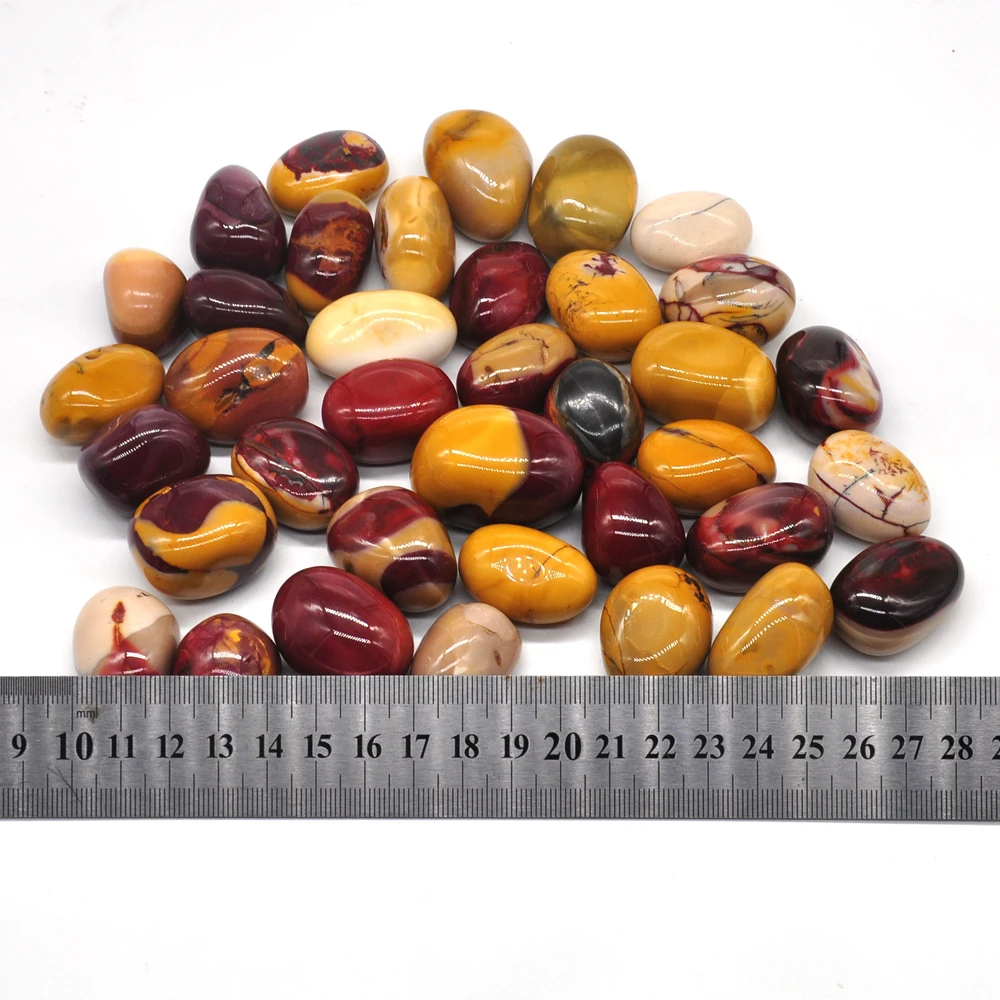 1/2lb Mookaite Natural Tumbled Stones Bulk Healing Crystals Reiki Gemstones Supplies Wicca Energy Specimen Aquarium Decoration