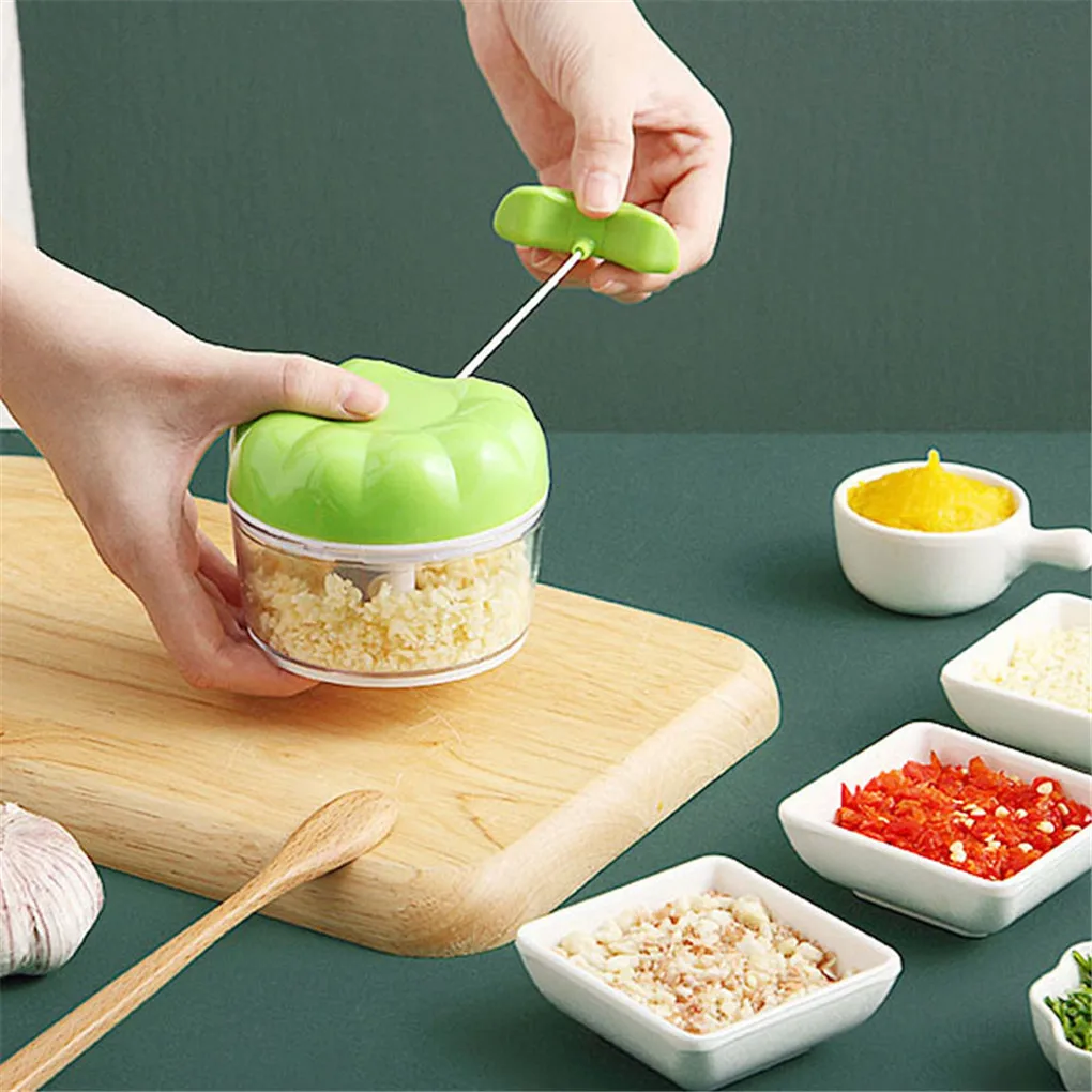 Household Garlic Crusher Mini Manual Garlic Grinder Kitchen Labor