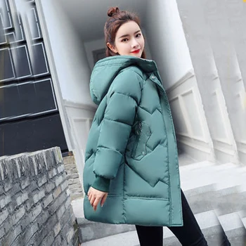 

Winter Jacket Women Winter Jackets Coats 2019 new female long winter down jacket in winter coat quilted jacket 818