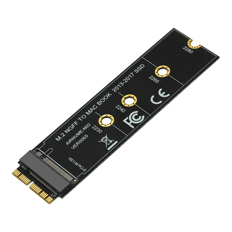 M.2 NVME SSD адаптер для MacBook Air Pro retina 2013- NVME/AHCI SSD комплект для A1465 A1466 A1398 A1502