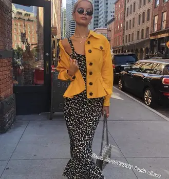 

Women Floral Print Allegra Milky Way Dress Silk Ankle Length Slip Fishtail Allegra Dress