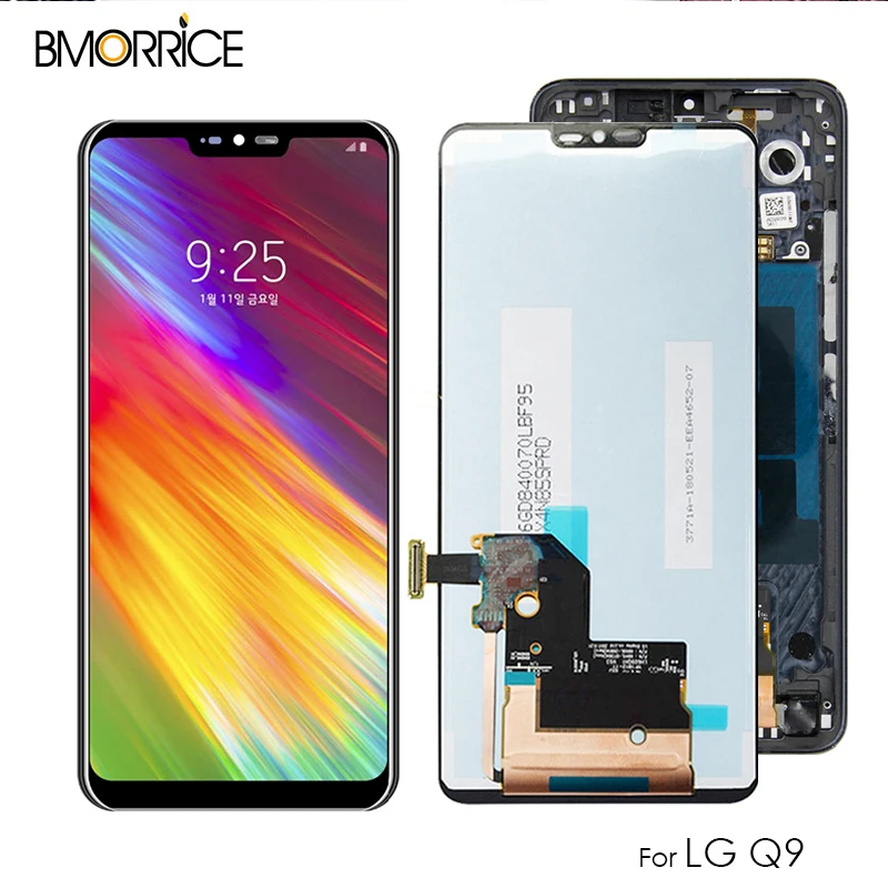 

Original 6.1''LCD For LG Q9 LCD Display Touch Screen Digitizer Assembly with Bezel Frame For LG Q9 LCD Repair Parts