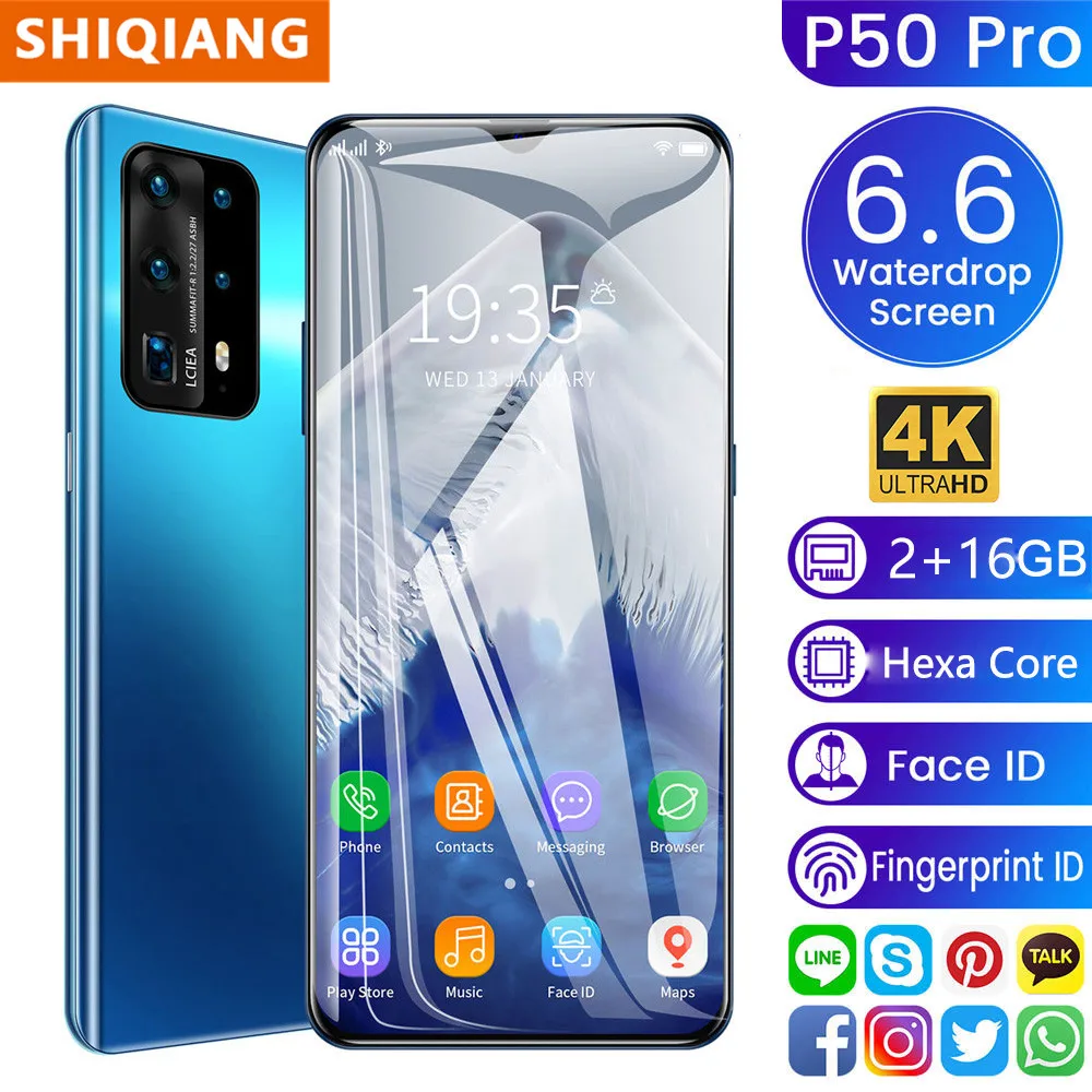 SOYES P50 Pro Android Smartphones 16GB  6.6”