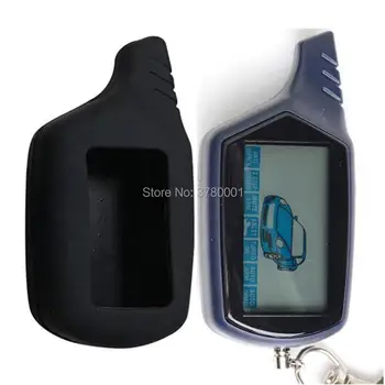 

Twage B6 Lcd Remote Control Key Fob Chain + Silicone case for Vehicle Security Starline B6 Two Way Car Alarm System