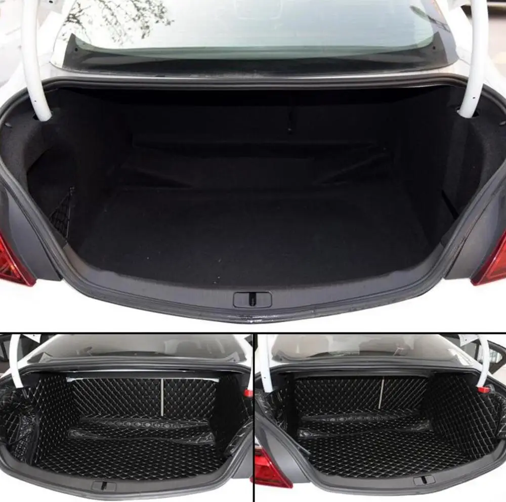 Волокно кожа коврик для багажника автомобиля для buick regal 2011 2012 2013 opel insignia, автомобильные аксессуары