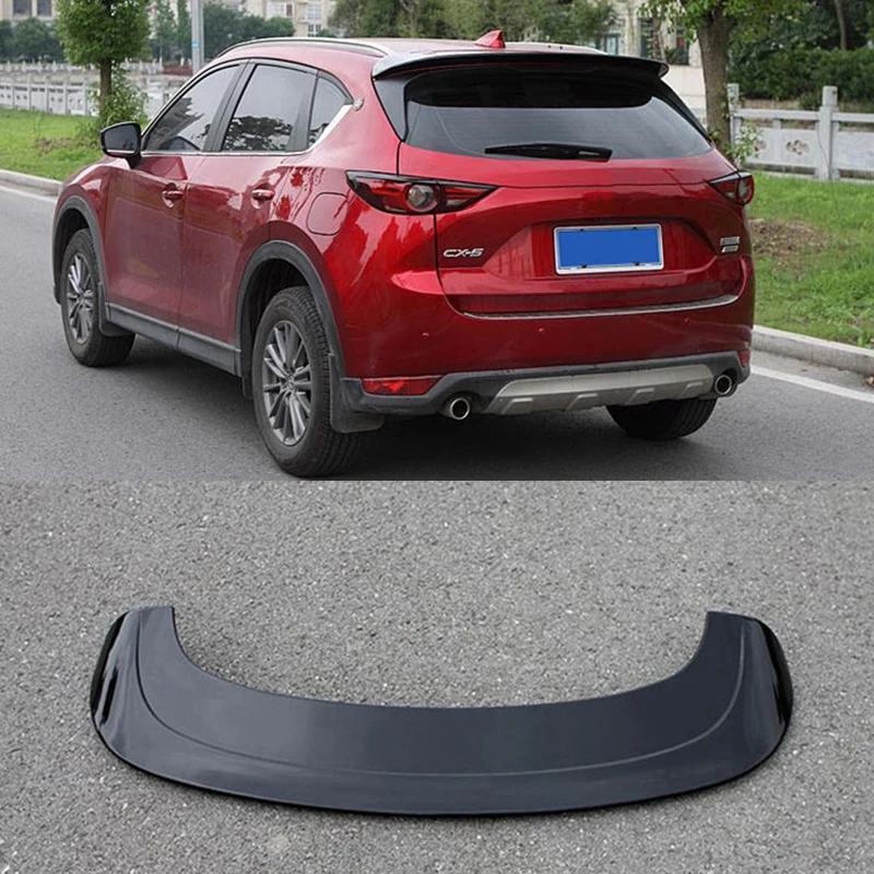 

For MAZDA CX-5 Roof Spoiler 2017 2018 2019 Rear lip rear window spoiler CX-5 ABS high quality colour rear wing Trunk tail fin
