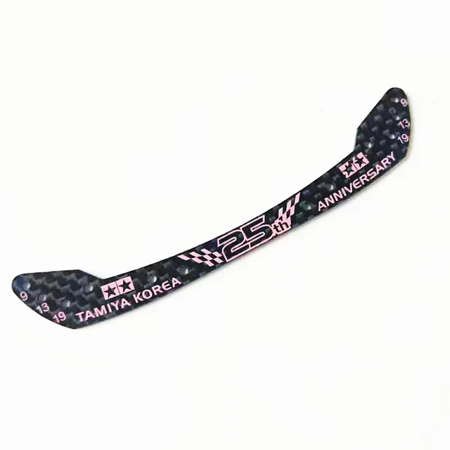 5pc/10pc TKC25th ANNI. 1.5mm Carbon Fiber Front Stay/Large Area Brake Fully Cowld Mini 4WD Car Homemade Parts Tamiya 92420/92421