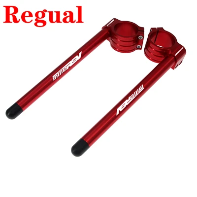 Red Regular Клипсы руля мотоцикла Вилки ручки вилки Клипсы для Aprilia RSV Mille 1000 1998-2003 1999 2001 2002 - Цвет: Red Regular
