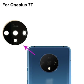 

2PCS New For One plus 7T oneplus7T Replacement back rear camera lens glass original for oneplus 7 T 1+7T glass lens