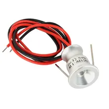 1 Вт мини точечный светодиодный светильник, светильник для шкафа, светильник для помещения, теплый белый светильник, витрина для шкафа, планшета, DC12V