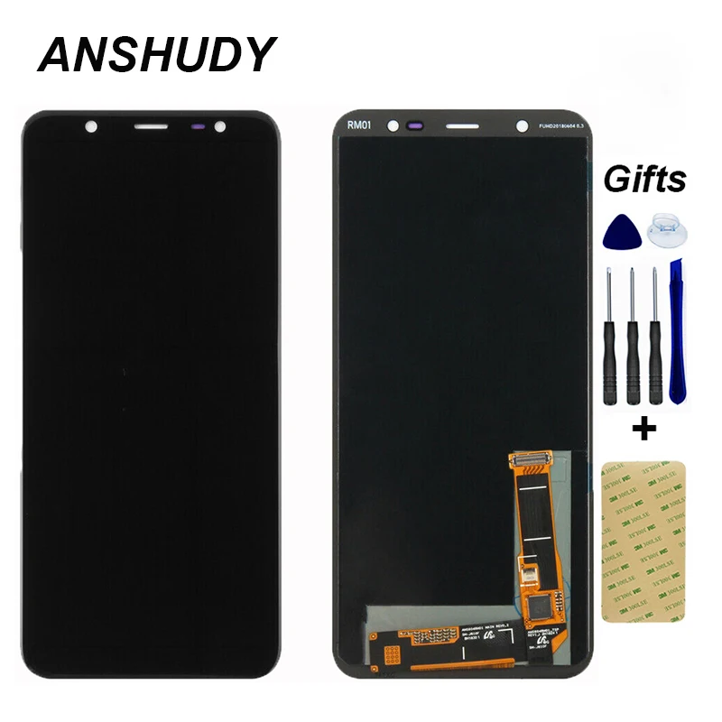 

5.6'' Super AMOLED LCD For Samsung Galaxy J6 2018 J600F J600 Display With Touch Screen Assembly For J600F Replacement Parts