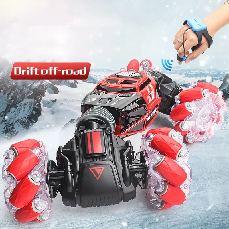 4WD RC трюк автомобильные часы датчик жеста управление деформируемый