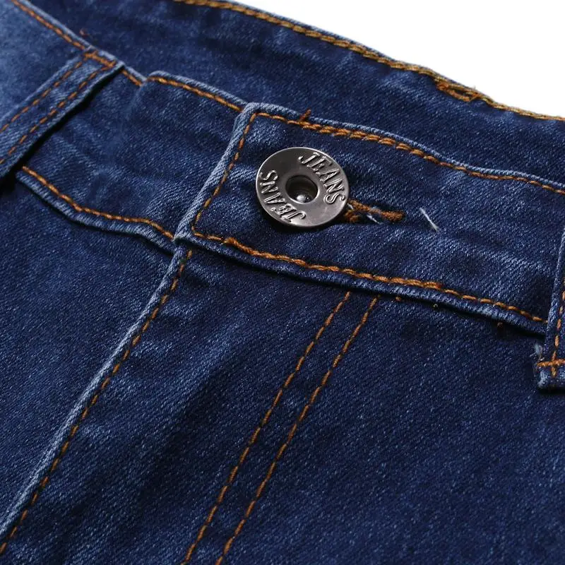 Jeans for Men Denim Blue Black Straight Denim Jeans Men Hip hop Slim fit Trousers Leisure New