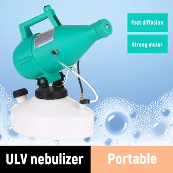 

Electric ULV Fogger Portable Ultra-Low Volume Atomizer Sprayer Fine Mist Blower Pesticide Nebulizer 4.5L 1200W 110V 220V CE