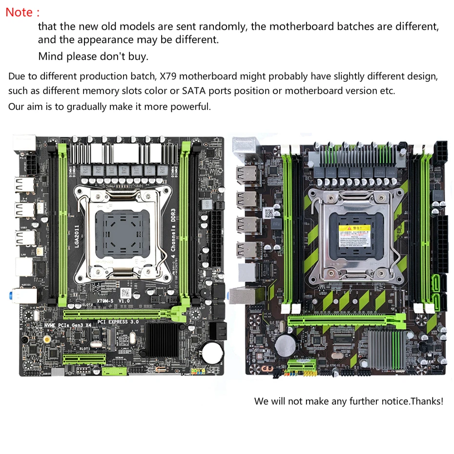 Kllisre X79 X79M S материнская плата LGA2011 Mini ATX combos E5 2620 V2 CPU 4 шт. x ГБ = 16 DDR3 1600 МГц ECC