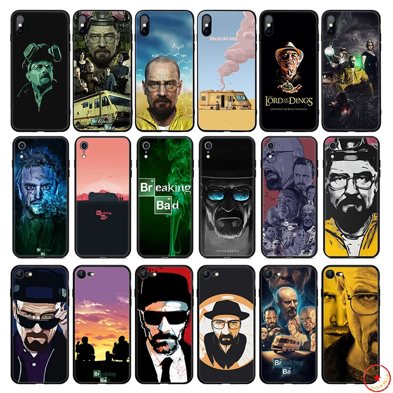 Гейзенберг во все тяжкие Мягкий силиконовый чехол для телефона iPhone 11 Pro Xs Max х или
