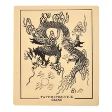 Татуировка Специальная кожа для упражнений Высококачественная Татуировка практика кожа имитация Татуировка практика Пояс Шаблон