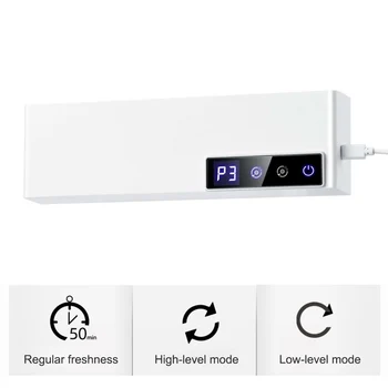 

Ozone Generator Air Purifier Sterilizer USB Rechargeable Deodorization Eliminator Pet Disinfection for Office Wardrobe Cabinet