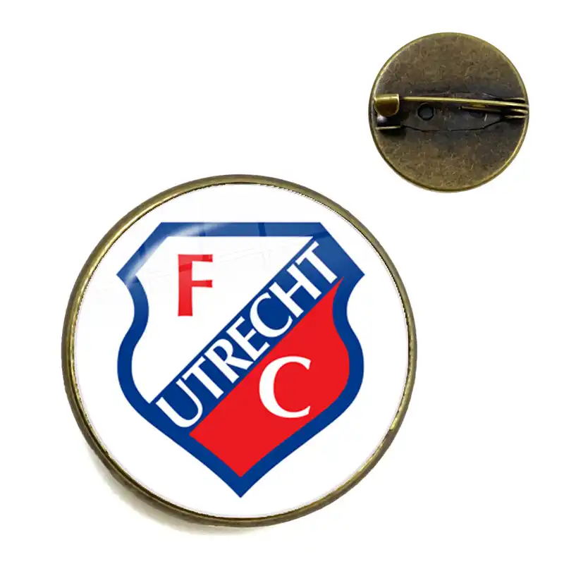 Feyenoord Rotterdam Brosche Eredivisie Football Team Logo Ligen Logo Fussball Club Glas Cabochon Kragen Pins Fur Fans Geschenk Brooches Aliexpress