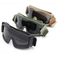 Military CS Wargame Ballistic Goggles Hunting Shooting Glasses Tactical Sunglasses Protection Eyewear Anti-fog Airsoft Glasses