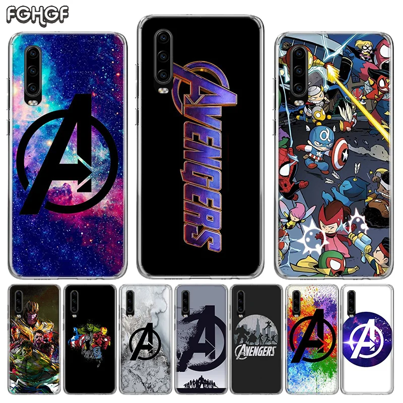Revenge Alliance Silicone Back Case For Huawei P30 P20 Mate 30 20 10 Pro P10 lite P Smart + Plus Z 2019 Cover |