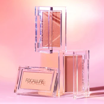 

FOCALLURE Facial Blush Pigment Face Cheel Blusher 9 colors Natural Mineral Long-lasting Contour Professional Cosmetics