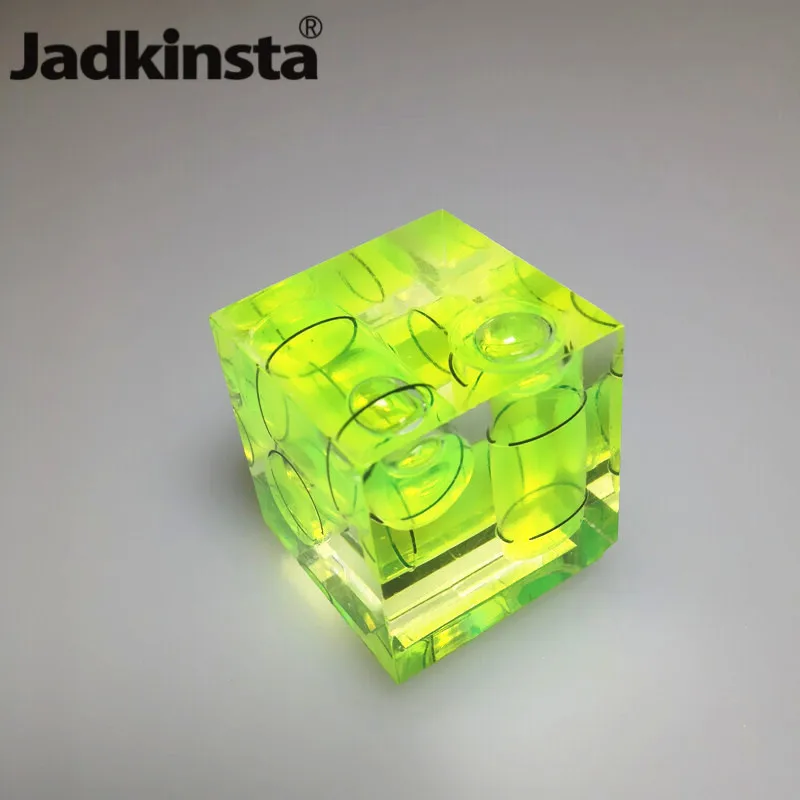 Jadkinsta 3 осевой пузырьковый спиртовой уровень Горячий башмак адаптер для