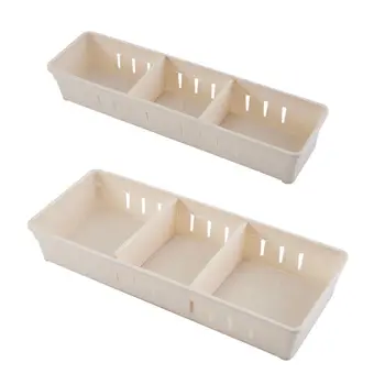 

Drawer Organizer for Makeup Bathroom Vanity Storage Desk Drawer Organizer Tray