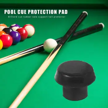 

10pcs/set Billiard Cue Bottom Rubber Plug Pole Tail Protector Cover Case
