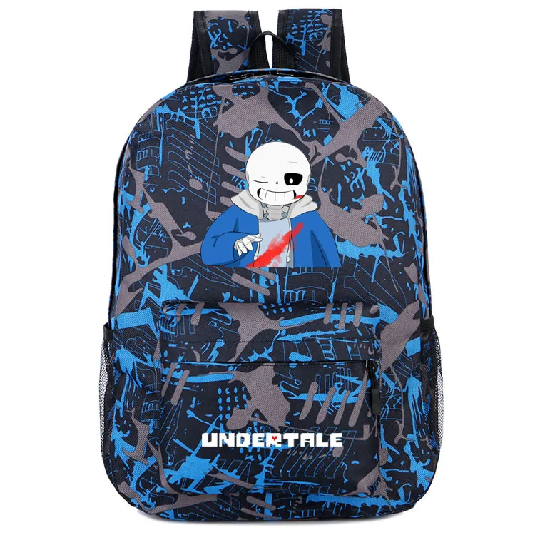 photo colour Аниме Undertale рюкзак для девочек мальчиков Книга сумка Sans для женщин mochila мужская дорожная сумка Undertale детей подростков школьные рюкзаки - Цвет: photo colour