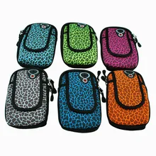 Стиль телефон спортивная сумка на руку Открытый Фитнес Оборудование водонепроницаемый неопрен Беговая рука