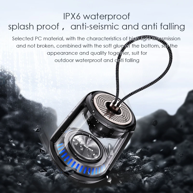 AWEI Y666 Led Waterproof Outdoor Bluetooth Speaker