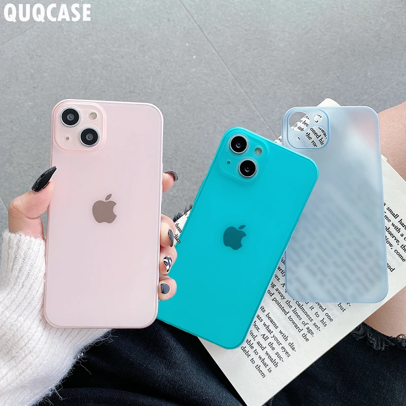 Ультратонкий Жесткий матовый чехол из поликарбоната для телефона iPhone 13 Promax