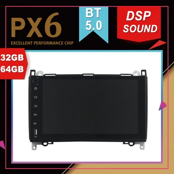 

PX6 Excellent Performance Android 9.0 Car Multimedia GPS For Benz A-W169 B-W245 Viano Vito DSP Sound Navigation Recorder Radio