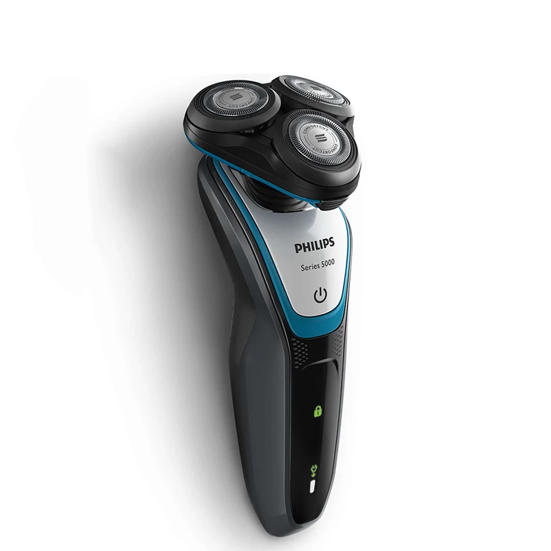 Оригинальный Philips Профессиональный S5090 электробритвы роторные перезаряжаемые с