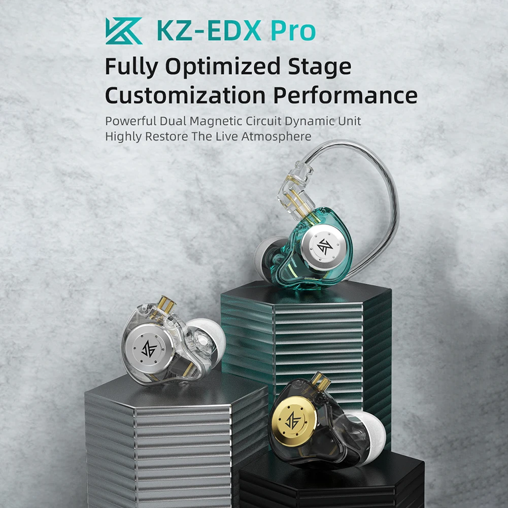 KZ EDX Pro HIFI Bass Earphones Sport Running 3.5mm Wired In Ear Earphones Stereo Noise Cancelling Headset Earbuds KZ EDXPRO wired earphones in ear headphones in ear earphones wired headphones wired earplugs
