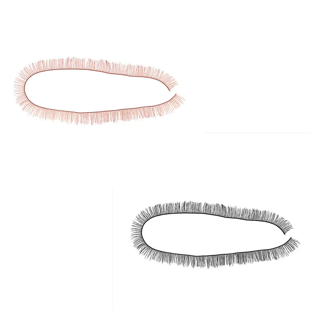 

10 Piece DIY Doll False Eyelashes Strips, Full Eye Natural Look Reusable Fake False For Bjd Dolls Makeup Accessory Extensions